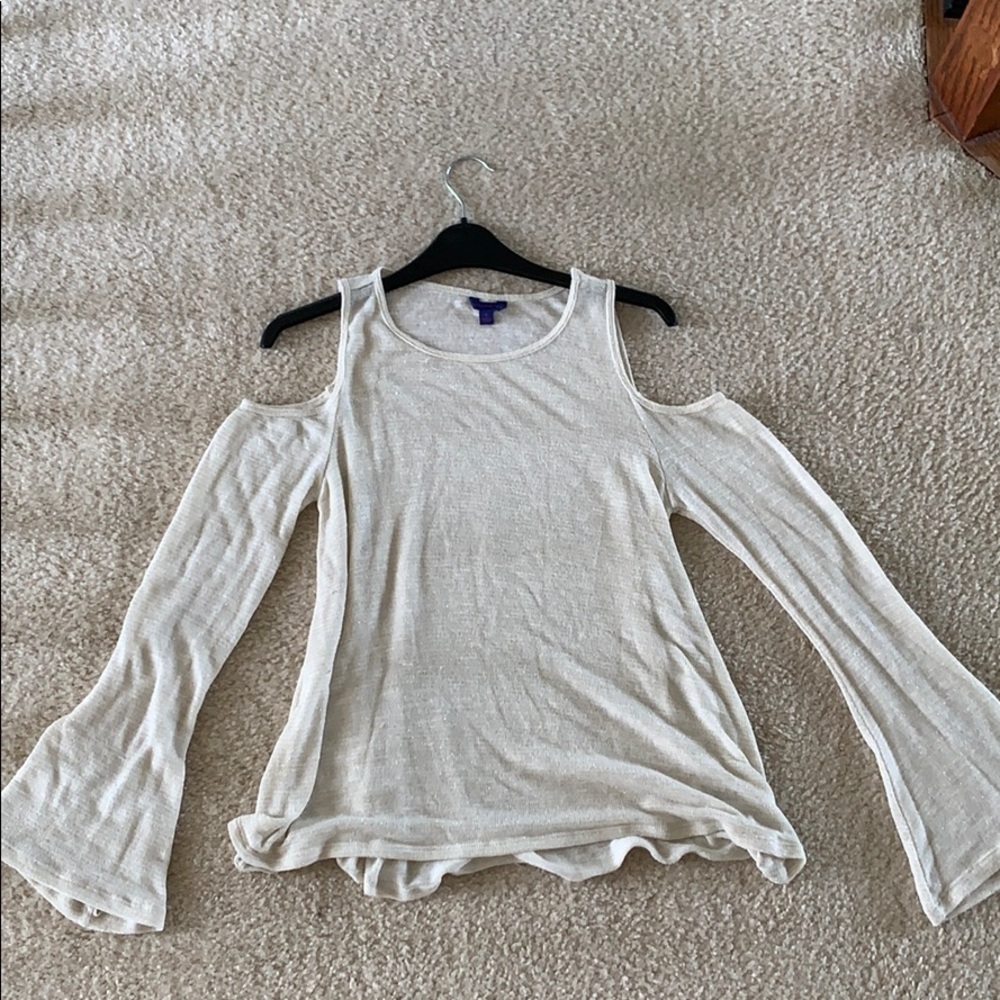 Tinker bell sparkle bell sleeved top